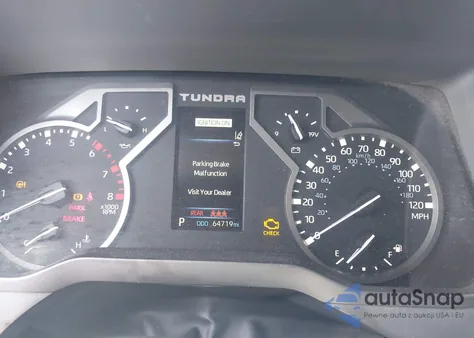 2022 Toyota Tundra Crewmax Sr/Crewmax Sr5 из США, поврежденный, VIN 5TFLA5DB9NX044273